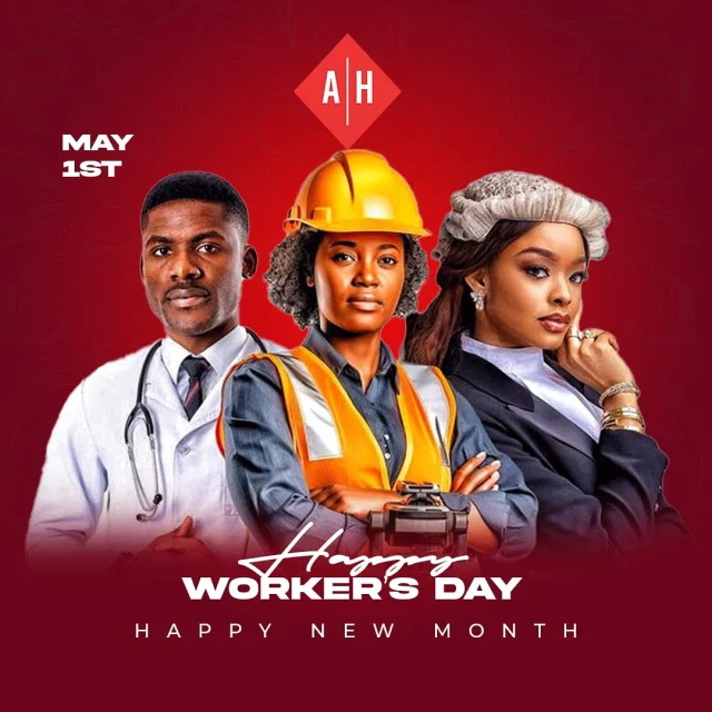 Happy Workers Day and Happy new Month from all of us @adolak_official 🥳

We wish you the goodies the month of May has to offer🤩🥂

#newmonthvibes #workersday #hotel #osogboconnect #insideosogbo #apartments #lounges